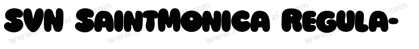 SVN SaintMonica Regula字体转换